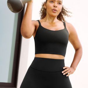 glowzone™ Strappy Cropped Tank