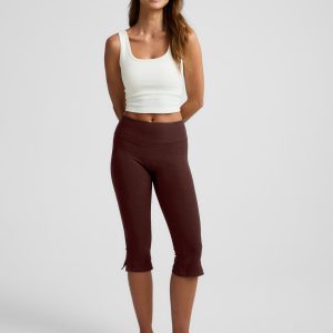 Spacedye™ Mid-Rise Slit Pedal Pusher Legging
