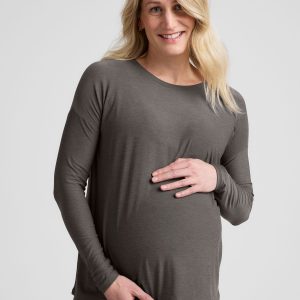 Featherweight Feels Like Home Long Sleeve Maternity Top
