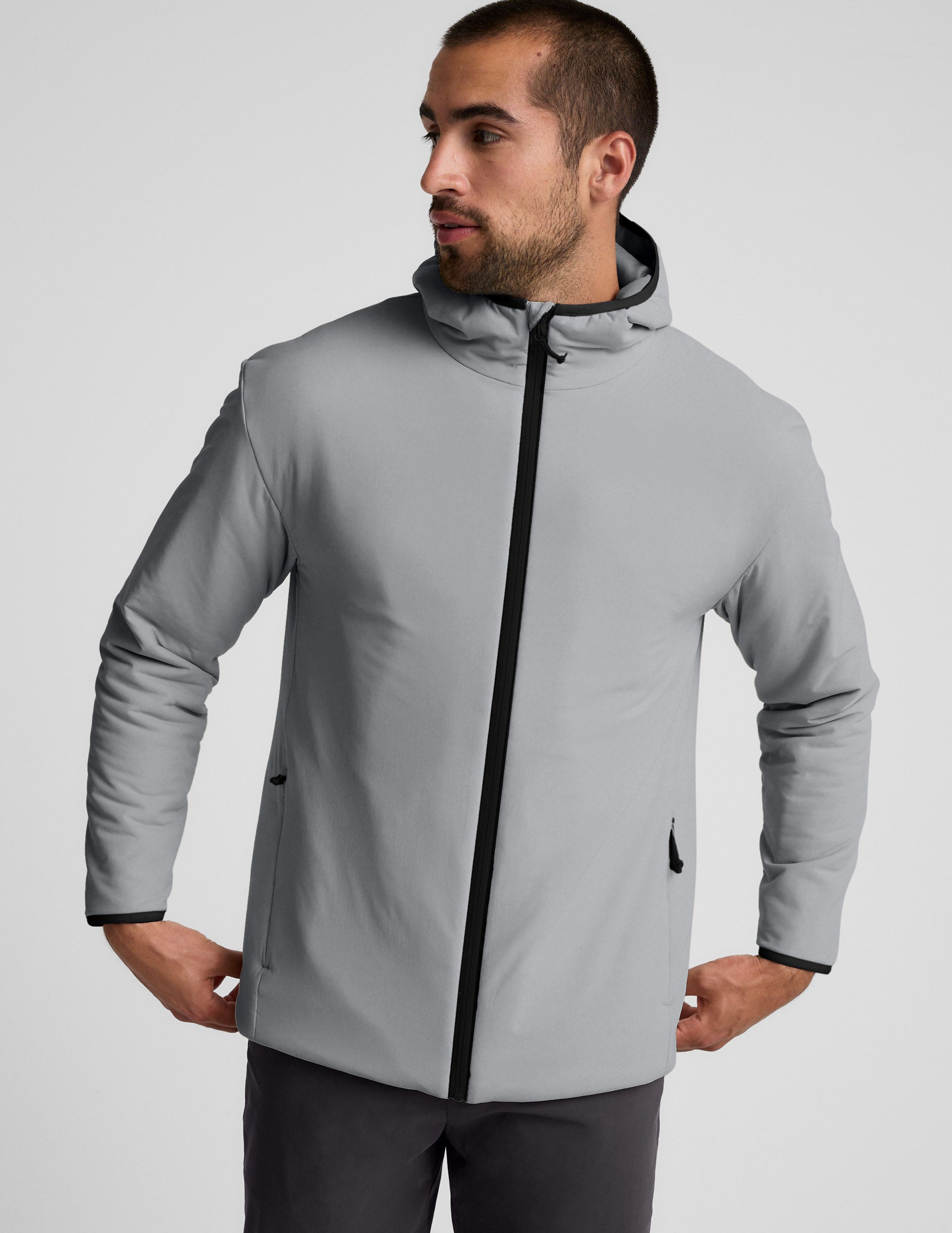 In Flight Insulated Men's Hooded Jacket
