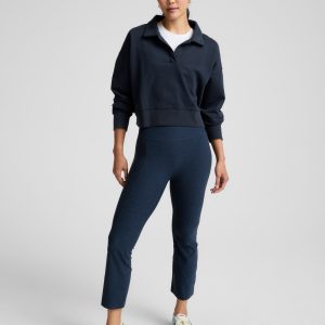 Spacedye™ Pintuck Kick Flare High Waisted Pant
