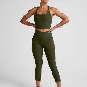 Spacedye? Out Of Pocket High Waisted Capri Legging 26