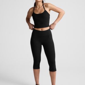 Spacedye™ Mid-Rise Slit Pedal Pusher Legging