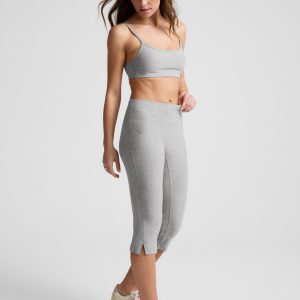 Spacedye™ Mid-Rise Slit Pedal Pusher Legging