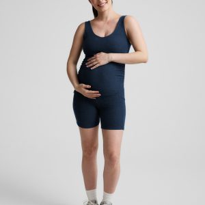 Spacedye™ Movin Mama Maternity Biker Jumpsuit