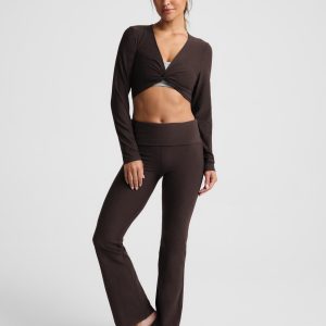 Spacedye? Foldover Bootcut Pant