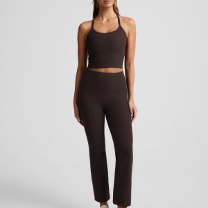 Spacedye™ Pintuck Kick Flare High Waisted Pant