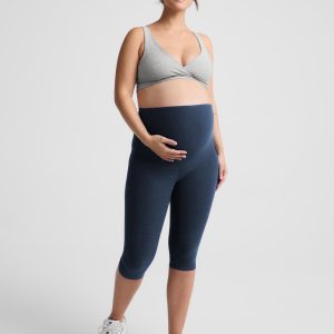 Spacedye™ Maternity Pedal Pusher Legging
