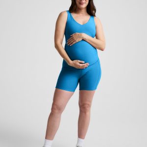Spacedye™ Movin Mama Maternity Biker Jumpsuit