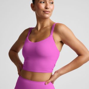 glowzone™ Strappy Cropped Tank